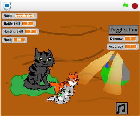 Create Your Own <strong>Games</strong> Build and publish your own <strong>games</strong> just like <strong>Warrior Cats</strong> to this arcade with Construct 3! Full <strong>Game Warrior Cats</strong> E 5,187 players, 6,299. . Good warrior cats scratch games